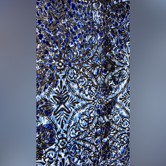 TanJay Blue Velvet Tank Top Sz PM - Picture 4 of 5